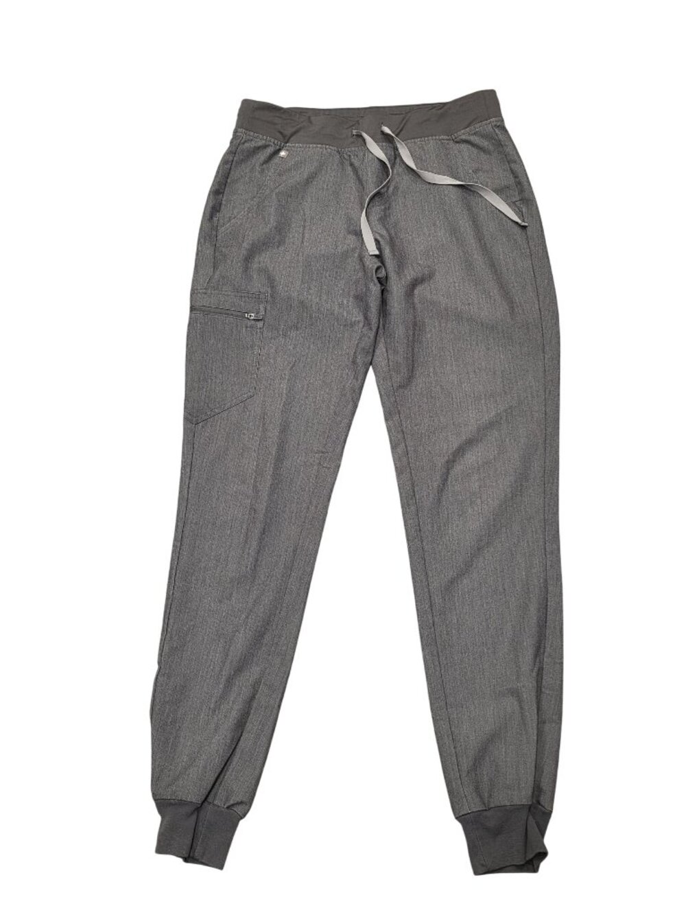 Figs Technical Collection Gray Jogger Scrub Pants S/T Small TALL